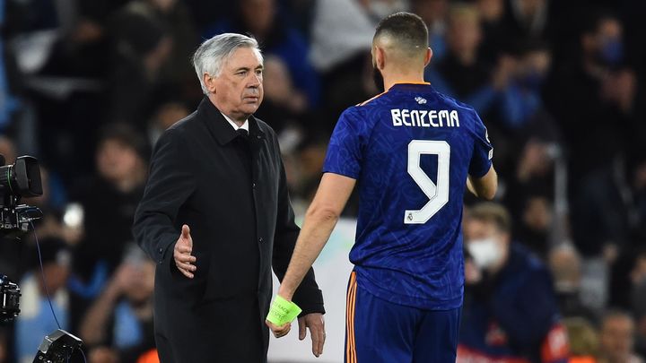 Ancelotti y Benzema / EFE