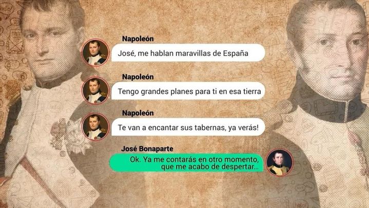 La charla de Napoléon y su hermano / Telemadrid