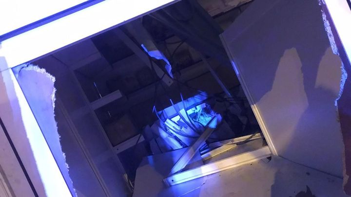 Caseta de la Feria destrozada / MADRID DIRECTO