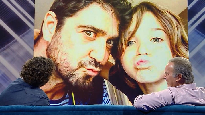 Antonio Orozco con su hijo / Telemadrid