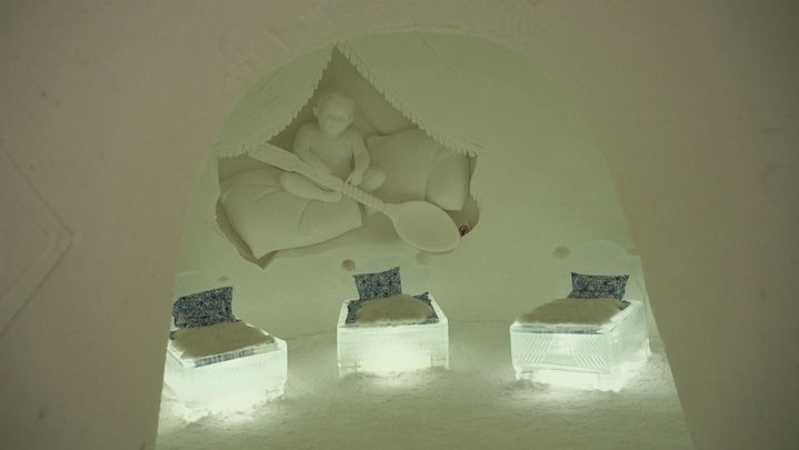 Castillo de hielo en Finlandia / Redacción