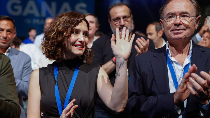 Díaz Ayuso y Pío García-Escudero / EFE