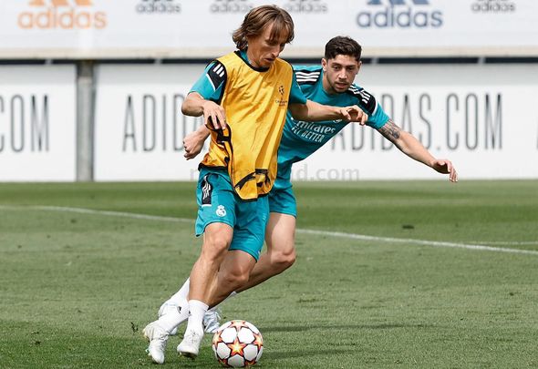 Modric y Valverde / REAL MADRID