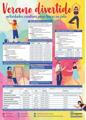 Actividades del 'Verano Divertido' leganense / AYTO LEGANÉS