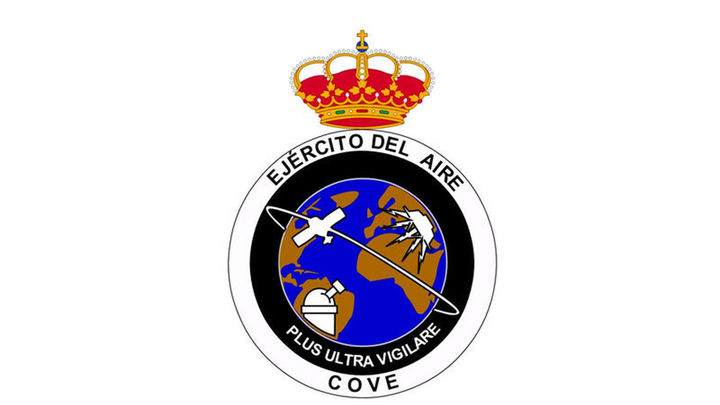 Emblema del Centro de Operaciones de Vigilancia Espacial / EJÉRCITO DEL AIRE