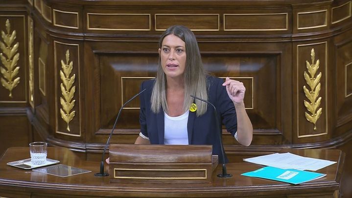Míriam Nogueras, portavoz de Junts en el Congreso / TELEMADRID