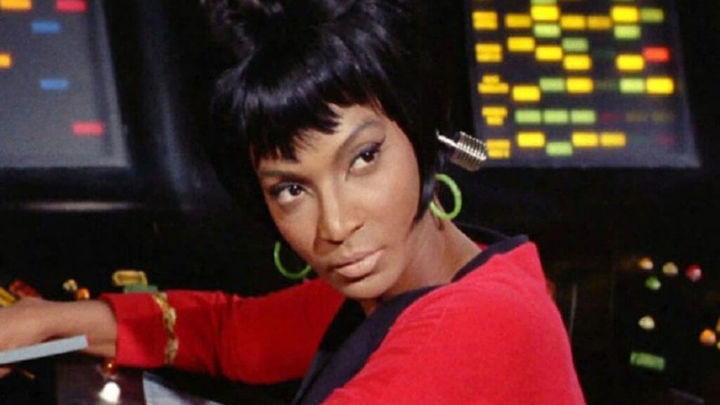 Nichelle Nichols como Nyota Uhura de Star Trek / PARAMOUNT