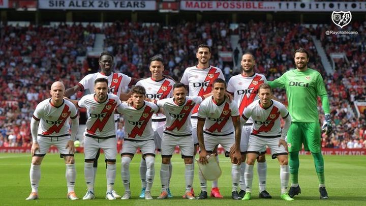 Once del Rayo Vallecano ante el Manchester United / @RayoVallecano