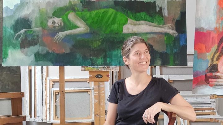 Lucie Geffré, pintora / TELEMADRID