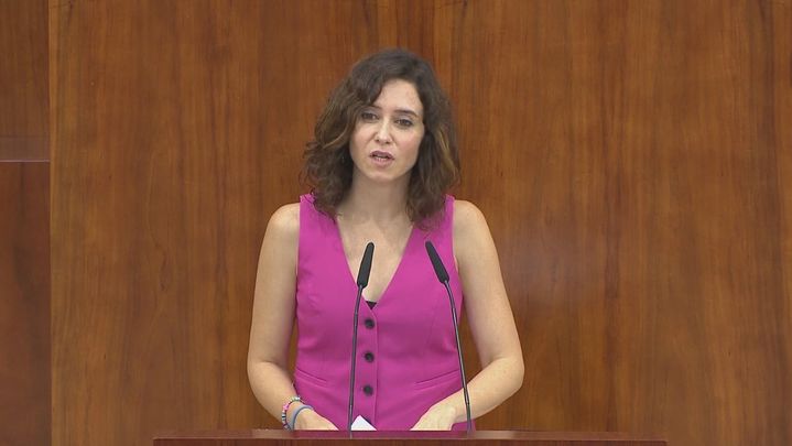 Isabel Díaz Ayuso / Telemadrid