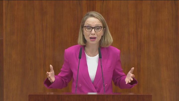 Carolina Alonso, portavoz de Unidas Podemos / REDACCIÓN