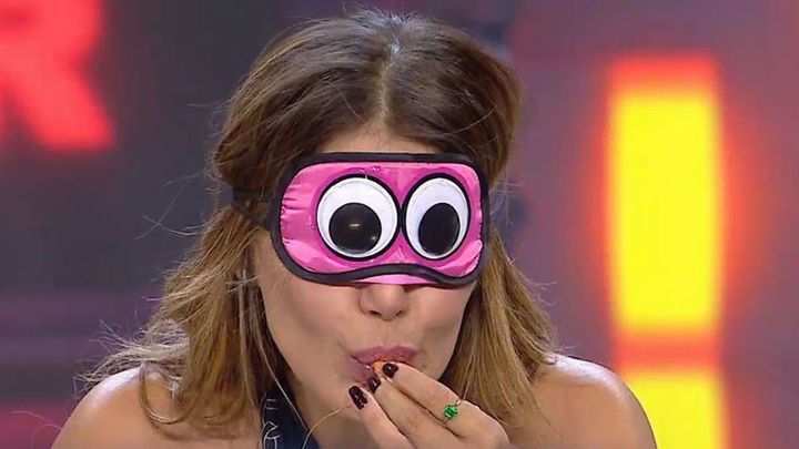 Ivonne Reyes durante uno de los retos / Telemadrid