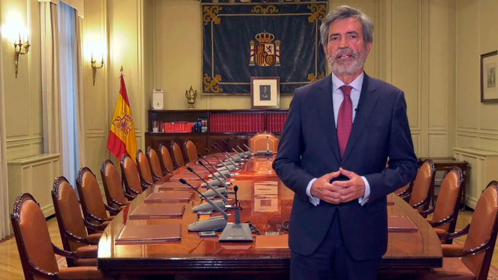 Dimisión de Carlos Lesmes / Telemadrid.es