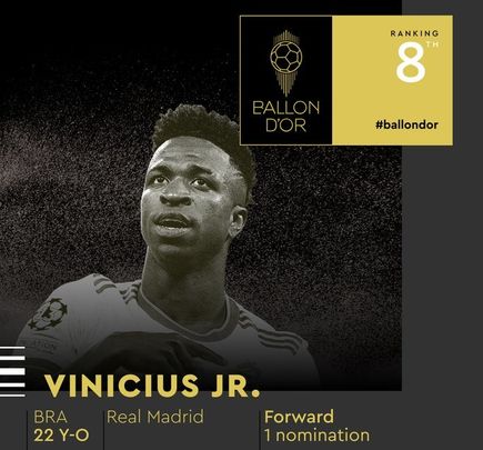 Vinicius / FRANCE FOOTBALL