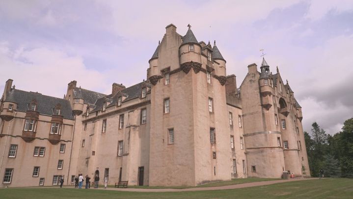castillo de Fyvie, Aberdeen, Escocia / Redacción