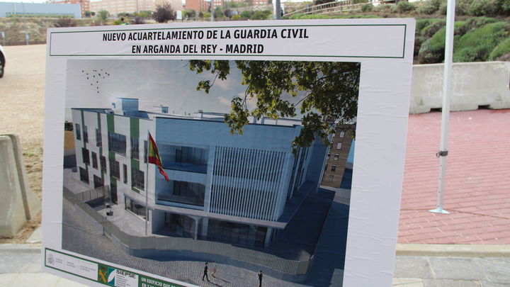 Proyecto del cuartel de la Guardia Civil de Arganda / AYUNTAMIENTO DE ARGANDA DEL REY