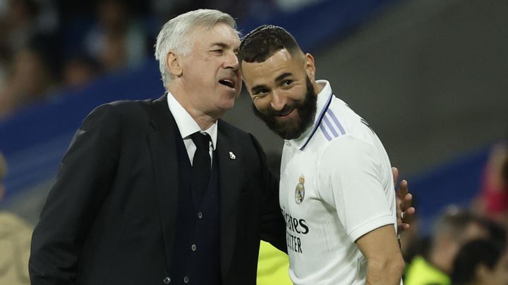 Ancelotti y Benzema / EFE