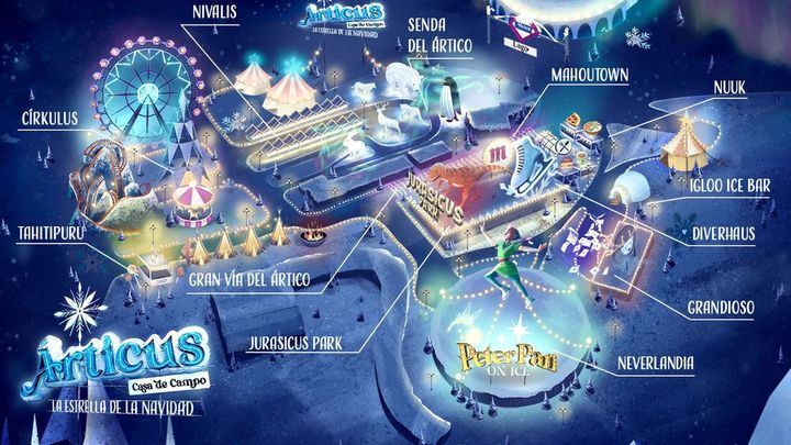 Articus, el parque de atracciones de Navidad de Madrid / ARTICUS