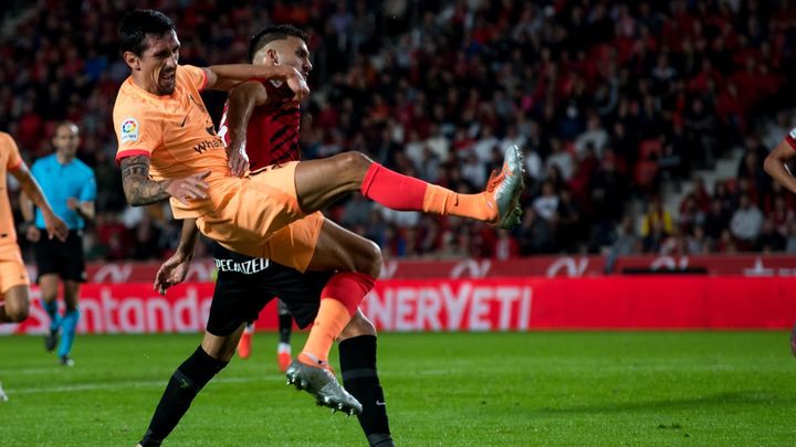 Savic ante el Mallorca / EFE