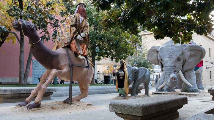 Algunas de las figuras del belén / EUROPA PRESS