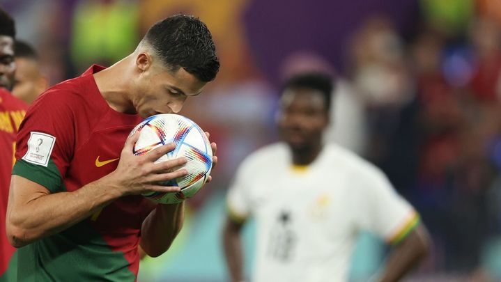 Cristiano Ronaldo ante Ghana / FIFA