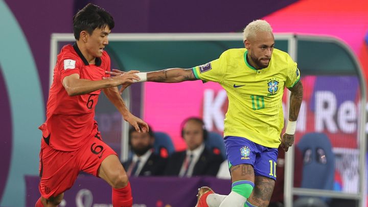 Neymar ante Corea del Sur / EFE