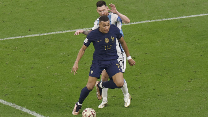 Mbappé y Messi / EFE