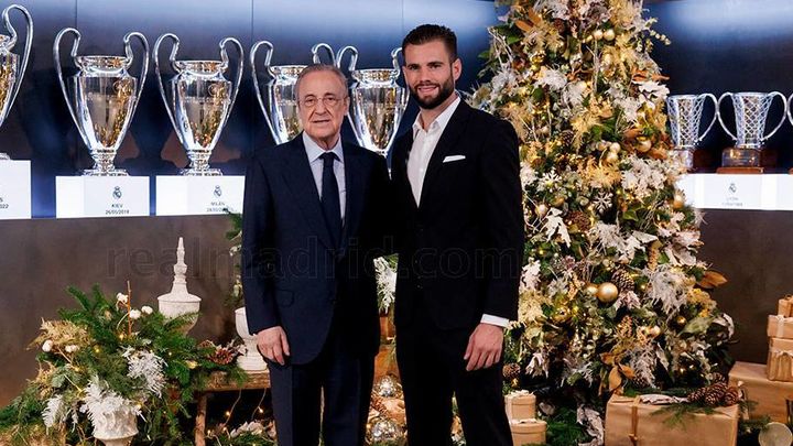 Florentino Pérez y Nacho Fernández / REAL MADRID