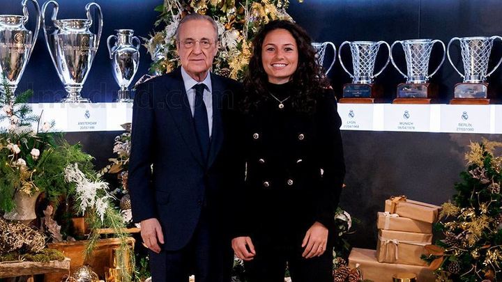 Florentino Pérez e Ivana / REAL MADRID