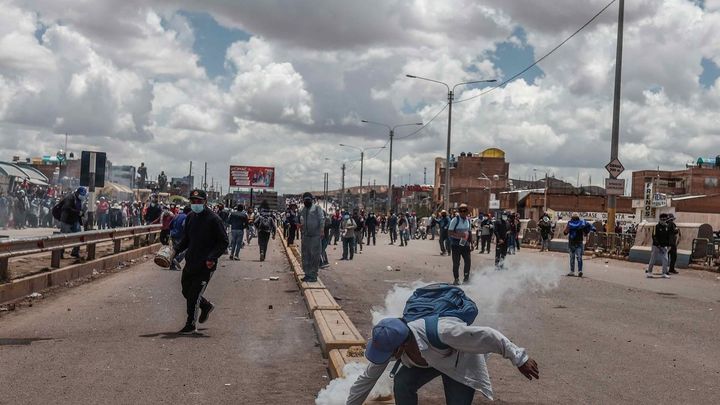 Protestas en el sur del país / EFE