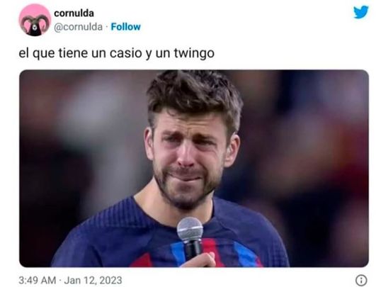 Meme Piqué / TWITTER