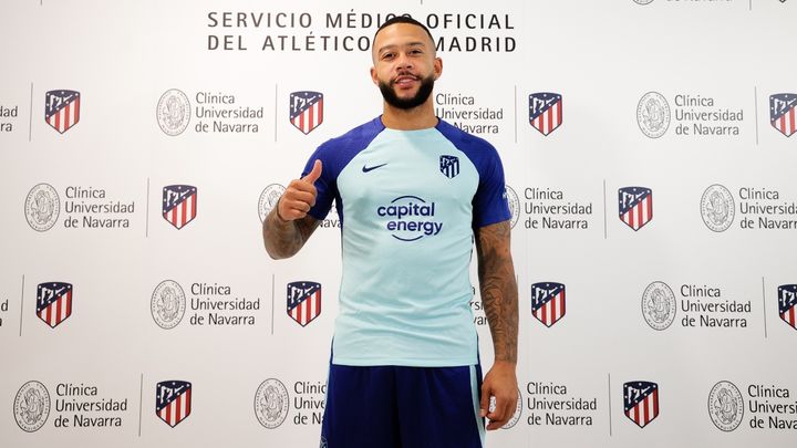 Memphis Depay / ATLÉTICO DE MADRID