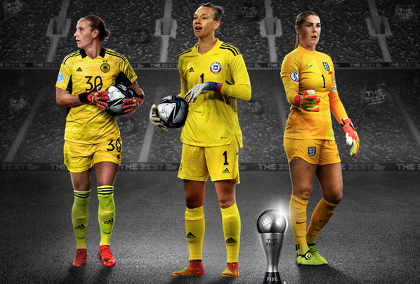 Earps, Berger y Endler / FIFA