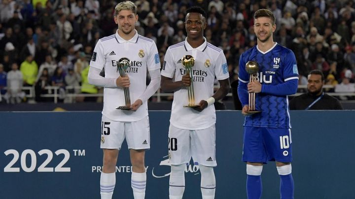 Valverde, Vinicius y Vietto / EFE