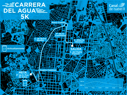 Recorrido 5K / lacarreradelagua.es