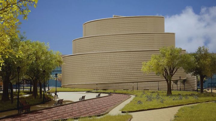 Jardín del viento en Madrid Nuevo Norte / Telemadrid