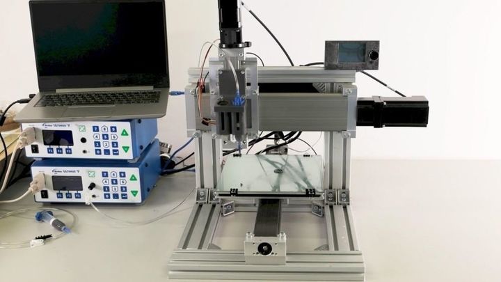 La impresora 4D desarrollada por la Universidad Carlos III de Madrid / UC3M