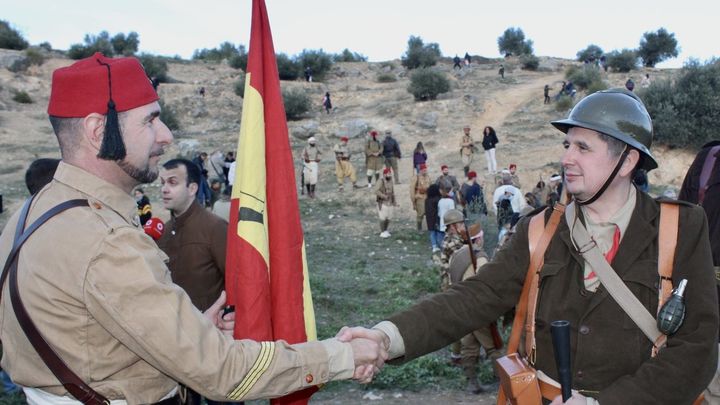 Recreación de la Batalla del Jarama en Morata de Tajuña / AYTO MORATA DE TAJUÑA