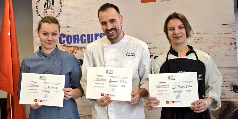 Podio de torrijas innovadoras / @ACYRE_