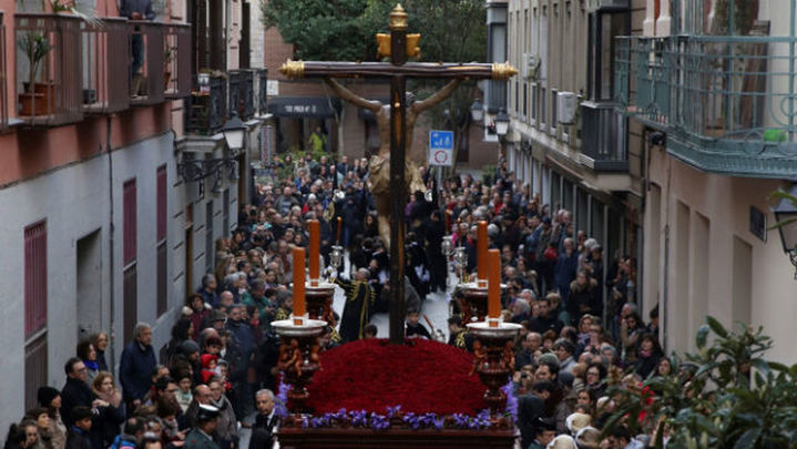 Los Estudiantes el Domingo de Ramos / TELEMADRID