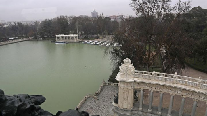 Vista desde lo alto del mirador de Alfonso XII en El Retiro / AYTO MADRID