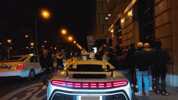 cristiano-ronaldo-bugatti-centodieci / @RonaldoVibezzz