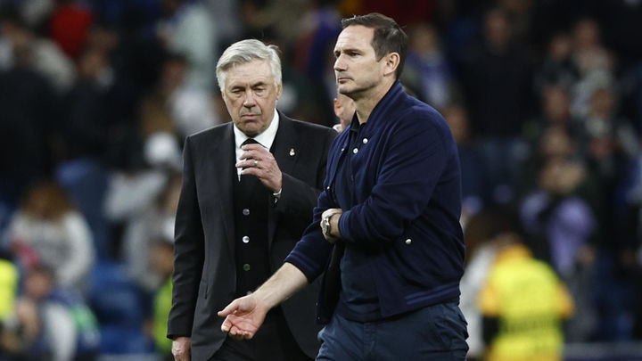 Lampard y Ancelotti / EFE