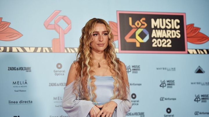 Belen Aguilera en la gala de Los40 Music Awards 2022 / EUROPA PRESS