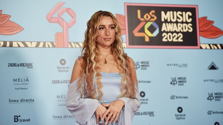 Belen Aguilera en la gala de Los40 Music Awards 2022 / EUROPA PRESS