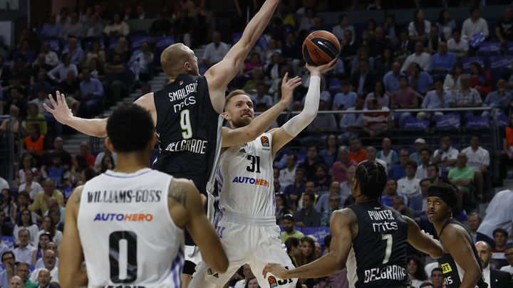 Musa ante el Partizán / EFE