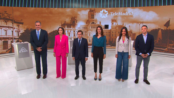 Los candidatos a la Alcaldía de Madrid debaten en Telemadrid / Telemadrid
