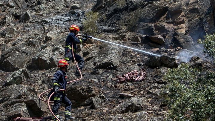 Incendio pantano de San Juan / EUROPA PRESS
