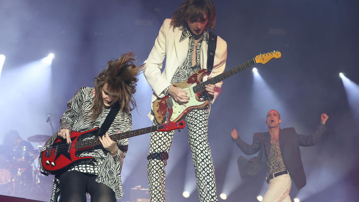 Los integrantes de la banda italiana Maneskin / EFE