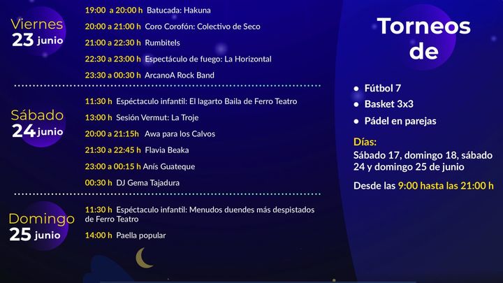 Fiestas San Juan Retiro / AYTO. MADRID